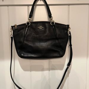 Coach bag with adjustable crossbody strap. Excellent used condition.